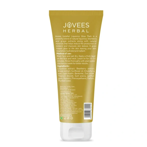 JOVEES HERBAL CARE Insta Fair Glow Pack - Jovees - 120g