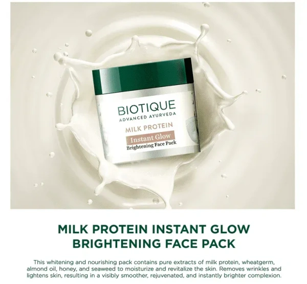 BIOTIQUE Milk Protein Face Pack - Biotique - 50gm