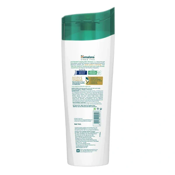 HIMALAYA PHARMACY Anti-Dandruff Cooling Mint Shampoo - Himalaya - 180ml