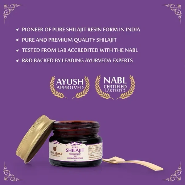 MANKIND PHARMA Pure Shilajit Resin Form Ashwagandha - Mankind - 20g