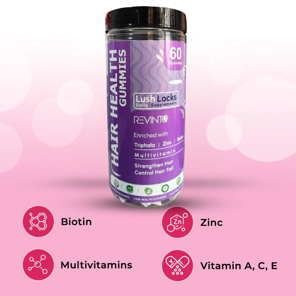 REVINTO LIFE SCIENCE Hair Health Gummies - Revinto - 60'S