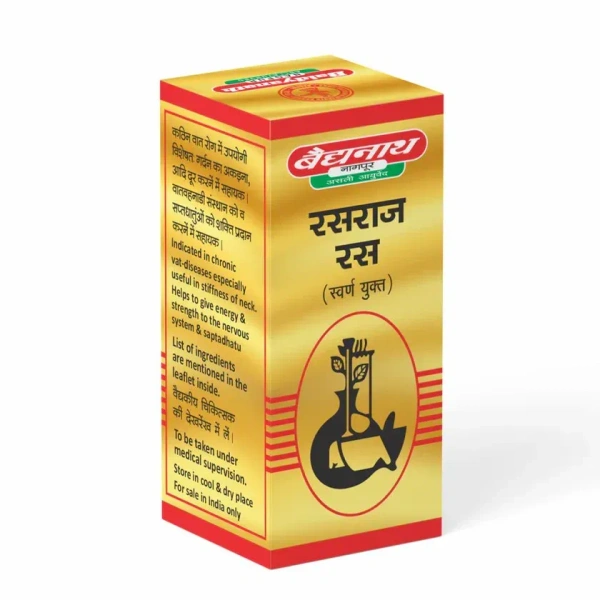 BAIDYANATH  Rasraj Ras(Gold) - Baidyanath - 10Tablet