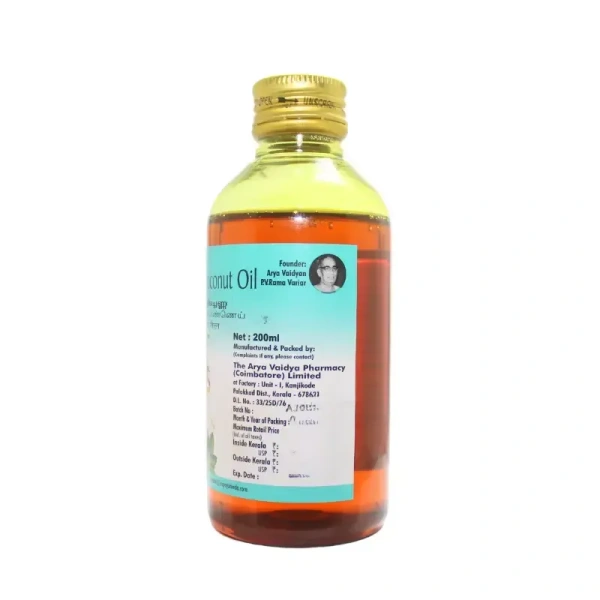 THE ARYA VAIDYA PHARMACY Nalpamaradi Coconut Oil - AVP - 200Ml