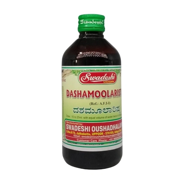SWADESHI  Dashamoolarishta - Swadeshi - 450ml