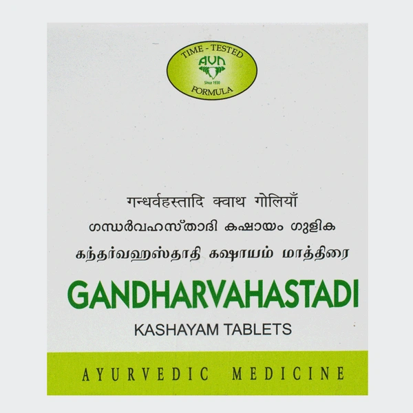 AVN AYURVEDA FORMULA Gandharvahastadi Kashayam Tablet - Avn Ayurveda - 100Tablet