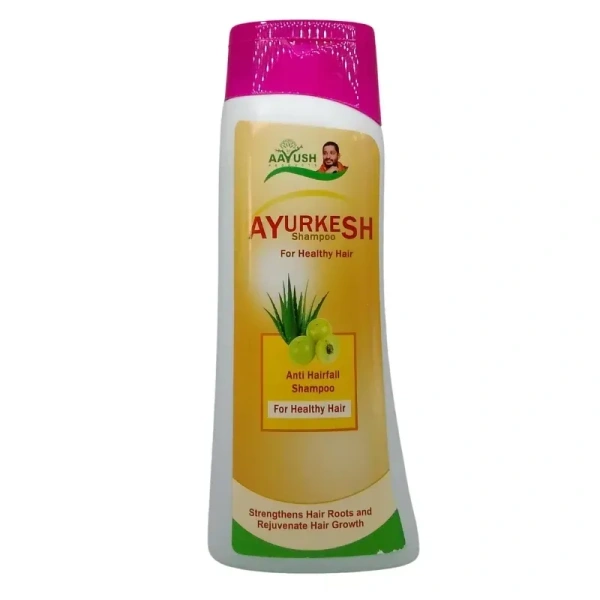 AYUR ASHRAMA PHARMACEUTICALS Ayurkesh Anti Hair Fall Shampoo - Ayur Ashrama - 200Ml