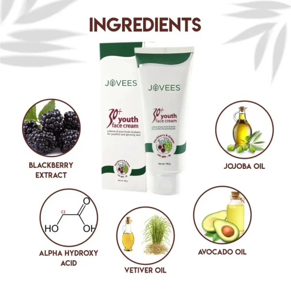 JOVEES HERBAL CARE Jovees 30 + Youth Cream - Jovees - 100g