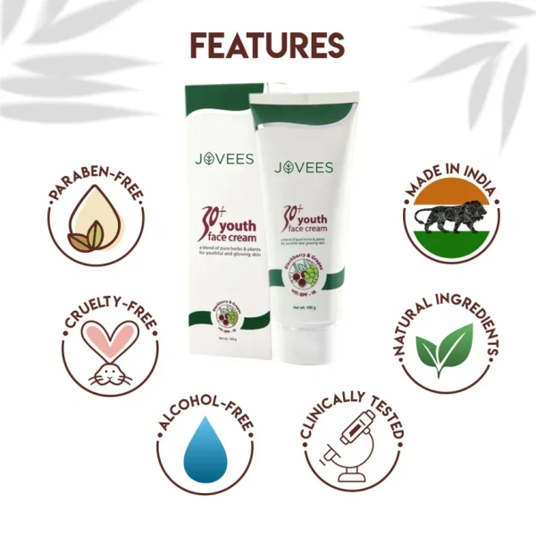 JOVEES HERBAL CARE Jovees 30 + Youth Cream - Jovees - 100g