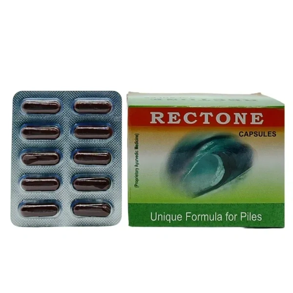 SHREE AYURVEDIC PHARMACEUTICALS Rectone Capsule - Shree  - 100 Capsules