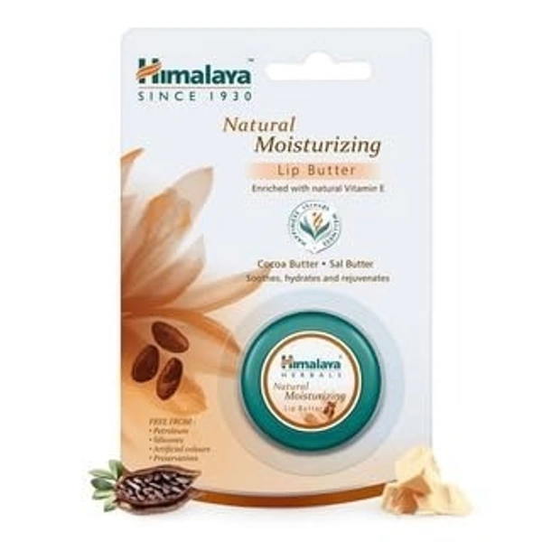HIMALAYA PHARMACY Natural Moisturizing Lip Butter - Himalaya - 10g