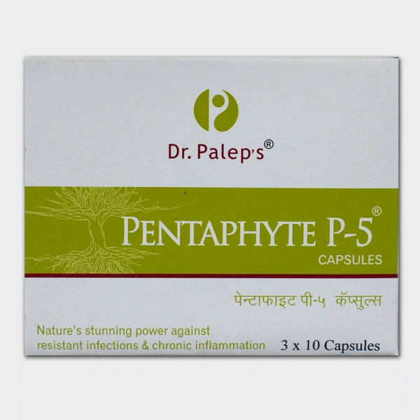 DR.PALEP'S MEDICAL  Pentaphyte P-5 Capsule - Dr. Pale - 10Capsule