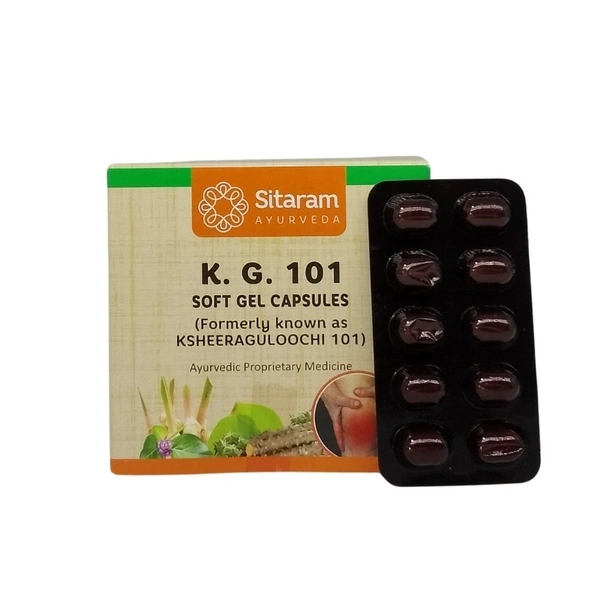 SITARAM AYURVEDA  Ksheeraguloochi 101 - Sitaram - 10Capsule