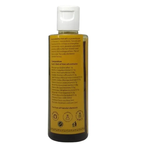 AYURVEDA ONE PVT LTD Hair Oil - Ayurveda One - 100Ml