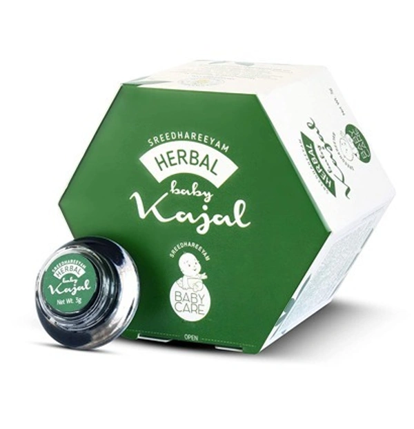 SREEDHAREEYAM Herbal Baby Kajal - Sreedhariyam - 3Gm