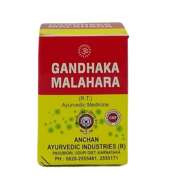 ANCHAN AYURVEDICS Gandhaka Malahara - Anchan - 20Gm