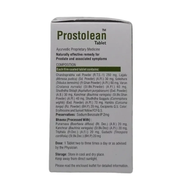 UNJHA Prostoloean Tablets - Unjha - 60 Tablets
