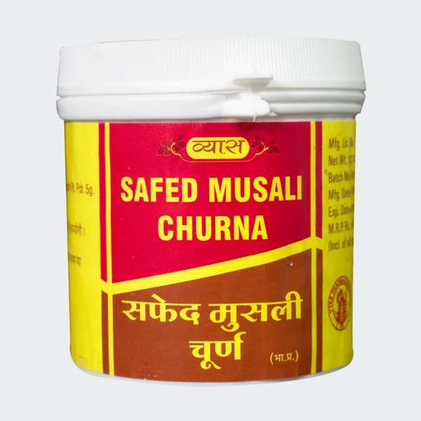 VYAS PHARMACEUTICALS Safed Musali Churna - Vyas  - 50Gm