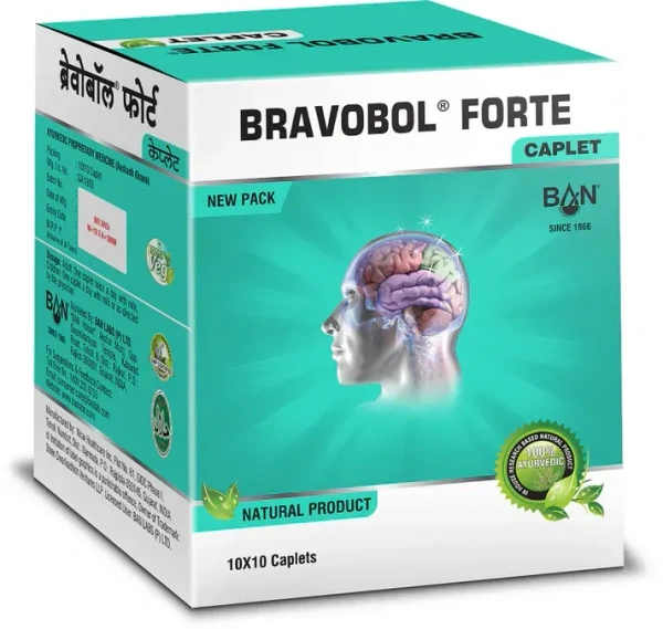 BAN LABS  Bravobol Forte Capsules - Ban Lab - 100Capsule