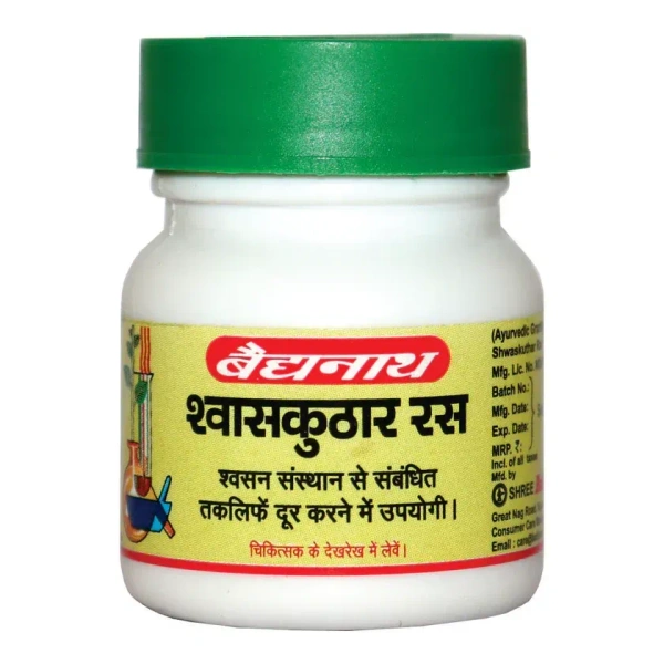 BAIDYANATH  Shwaskuthar Ras - Baidyanath - 80Tablet