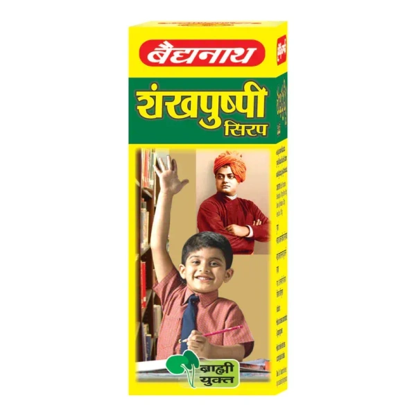 BAIDYANATH Shankhapushpi Syrup - Baidyanath - 450Ml