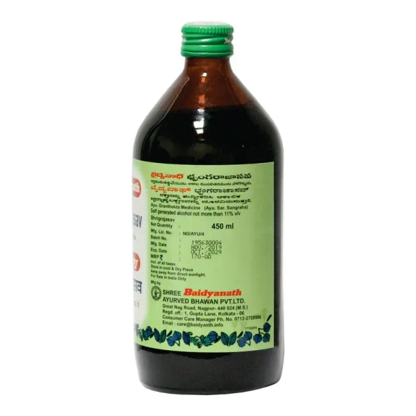 BAIDYANATH  Bhringrajasav - Baidyanath - 450Ml