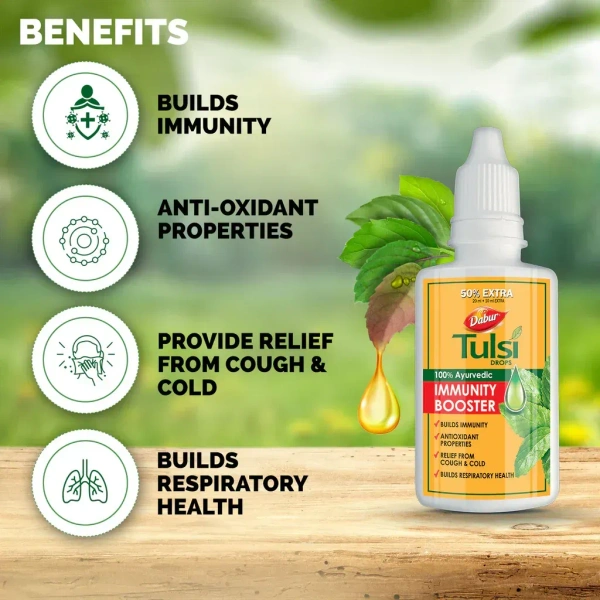 DABUR INDIA LIMITED Tulsi Drops - Dabur - 30Ml