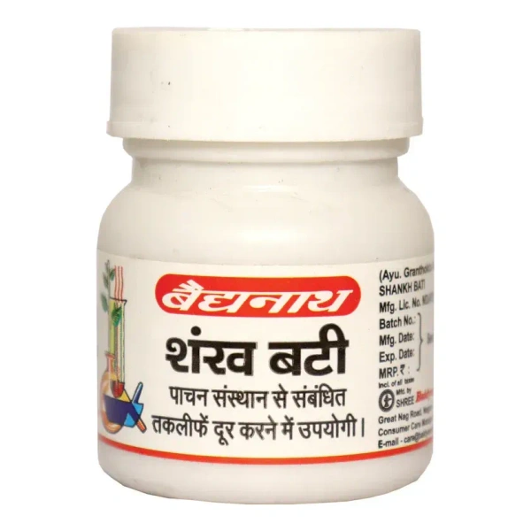 BAIDYANATH  Shankha Bati - Baidyanath - 40Tablet