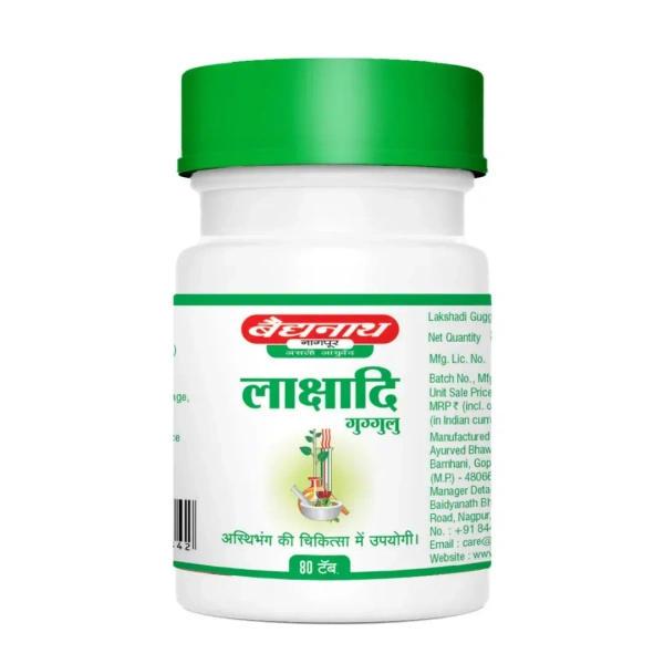 BAIDYANATH  Lakshadi Guggulu - Baidyanath - 80Tablet