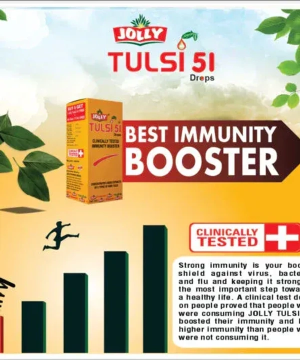 JOLLY HEALTH CARE Tulsi 51 Drops - Jolly  - 30Ml