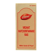 DABUR INDIA LIMITED Vrihat Vatchiniamani Ras(Gold) - Dabur  - 30Tablet