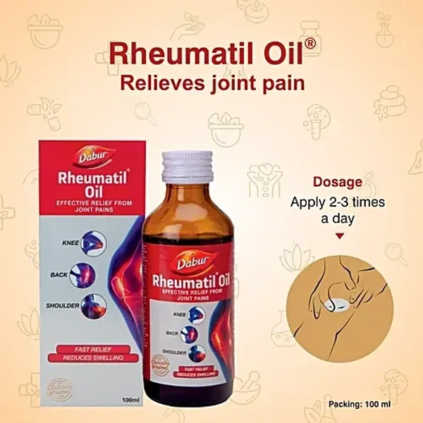 DABUR INDIA LIMITED Rheumatil Oil - Dabur  - 100Ml