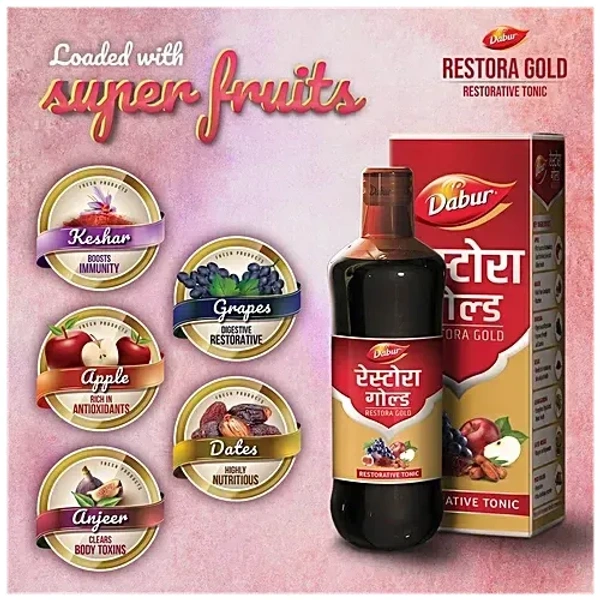 DABUR INDIA LIMITED Restora Gold Syrup - Dabur - 450ml