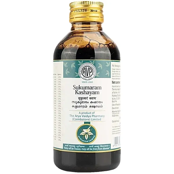 THE ARYA VAIDYA PHARMACY Sukumaram Kashayam - AVP - 200Ml