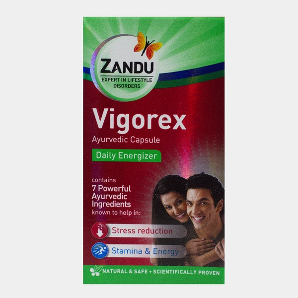 ZANDU  Vigorex Capsule - Zandu - 20Tablet