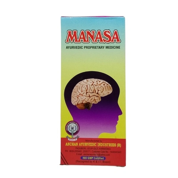 ANCHAN AYURVEDICS Manasa Syrup - Anchan - 200Ml