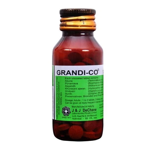 J & J Grandi-Co Tablet - J & J - 100Tablet