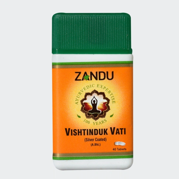 ZANDU PHARMACEUTICAL Vishtinduk Vati - Zandu  - 40 Tablets