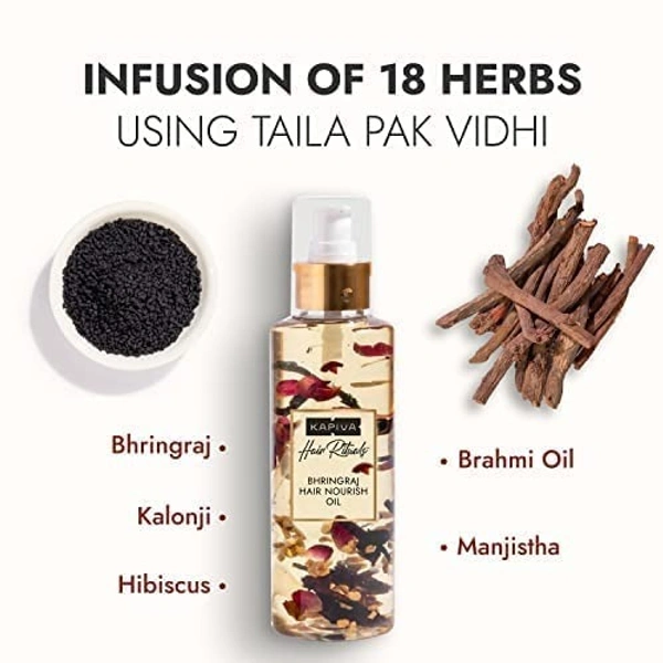 KAPIVA Bhringraj Hair Nourishing Oil - Kapiva - 100ml