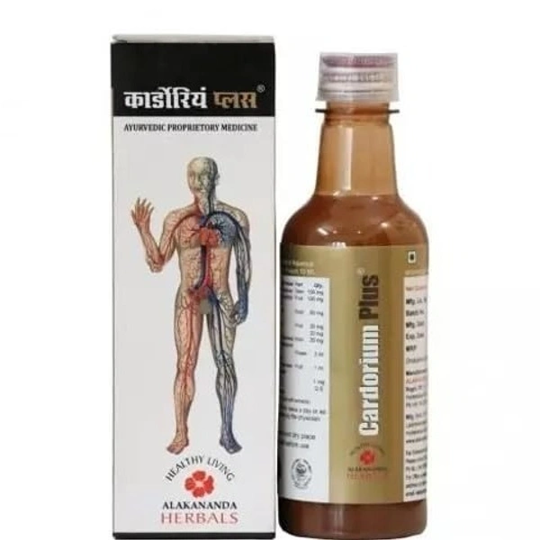 ALAKANANDA HERBALS  Cardorium Plus Syrup - Alakanada - 300Ml