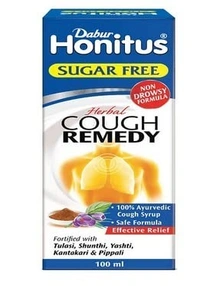 DABUR INDIA LIMITED Honitus Cough Remedy Sugar Free  - Dabur - 120ml