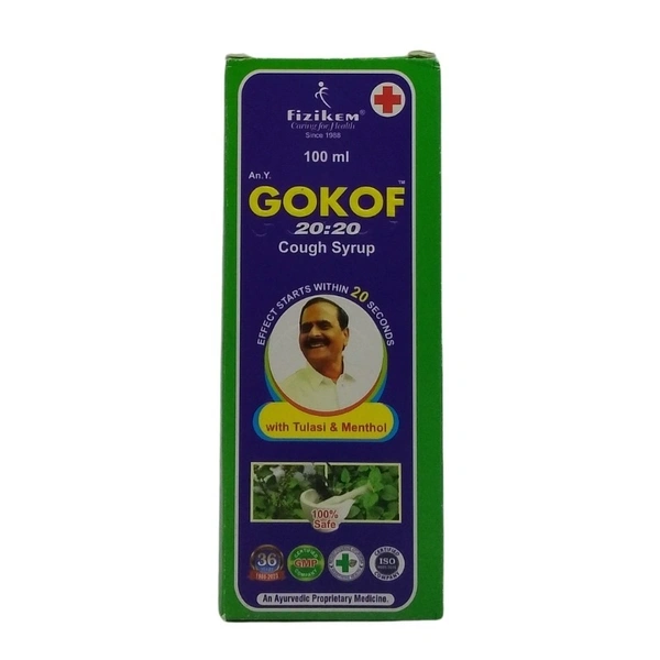 FIZIKEM LABS Gokof Syrup - Fizikem - 100Ml