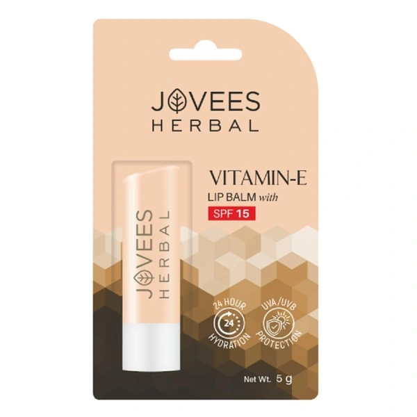 JOVEES HERBAL CARE Vitamin E Spf 15 Lip Balm - Jovees  - 5G