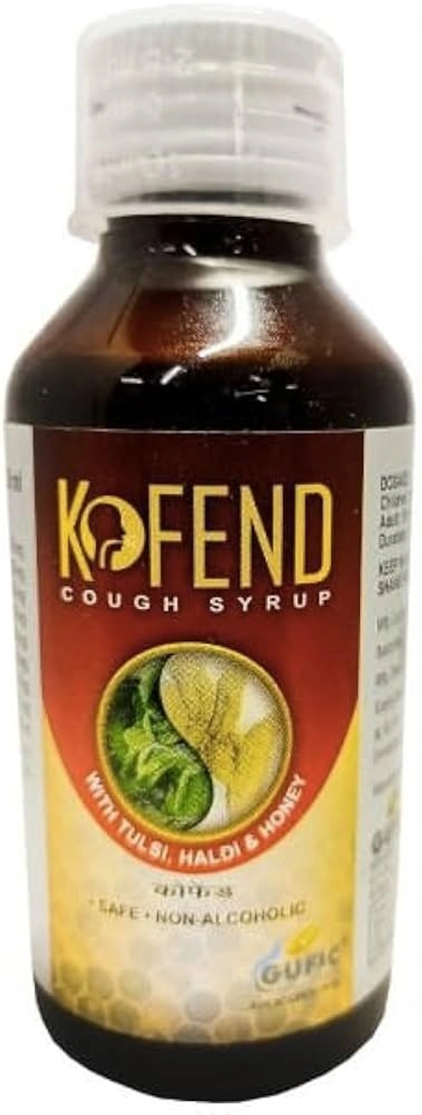 GUFIC  Kofend Cough Syrup - GUFIC BIOSCIENCES - 100ml