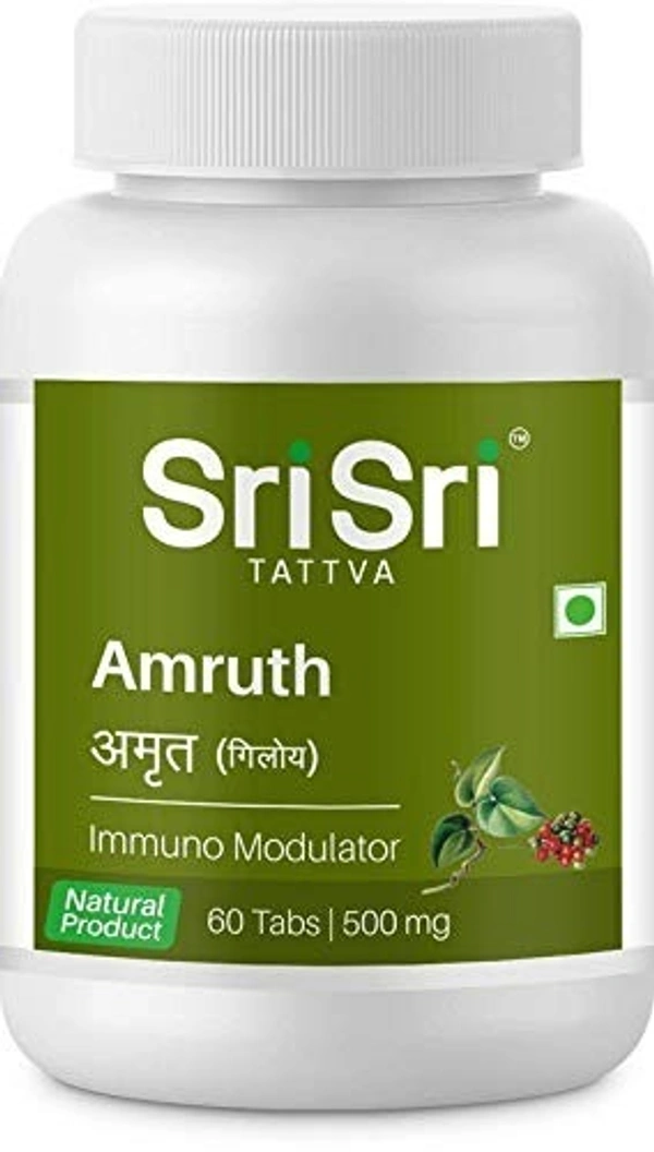 SRI SRI AYURVEDA Amruth Tablet - Sri Sri - 60 Tablets