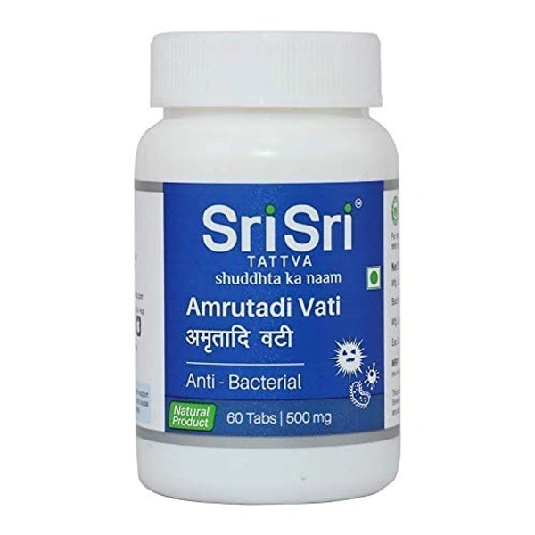 SRI SRI AYURVEDA Amrutadivati Tablet - Sri Sri - 60 Tablets