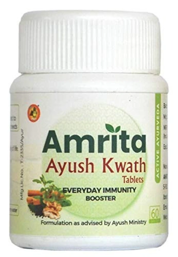 AMRITA DRUGS  Ayush Kwath Churna - Amrita - 100gm