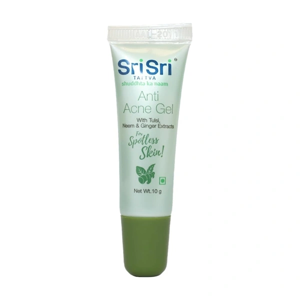 SRI SRI AYURVEDA Anti Acne Gel - Sri Sri - 10Gm