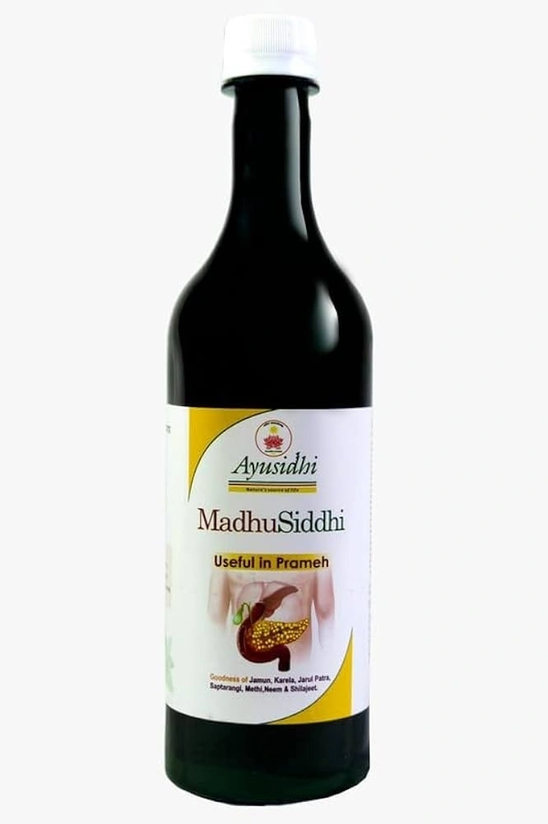 AYUSIDDHI HERBALS Madhusiddhi Syrup - Ayusiddhi - 600ml
