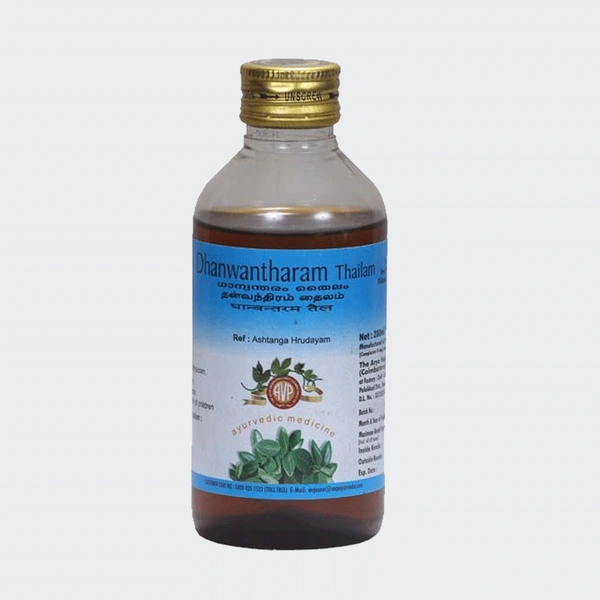 THE ARYA VAIDYA PHARMACY Dhanwantharam Tail - AVP - 200Ml
