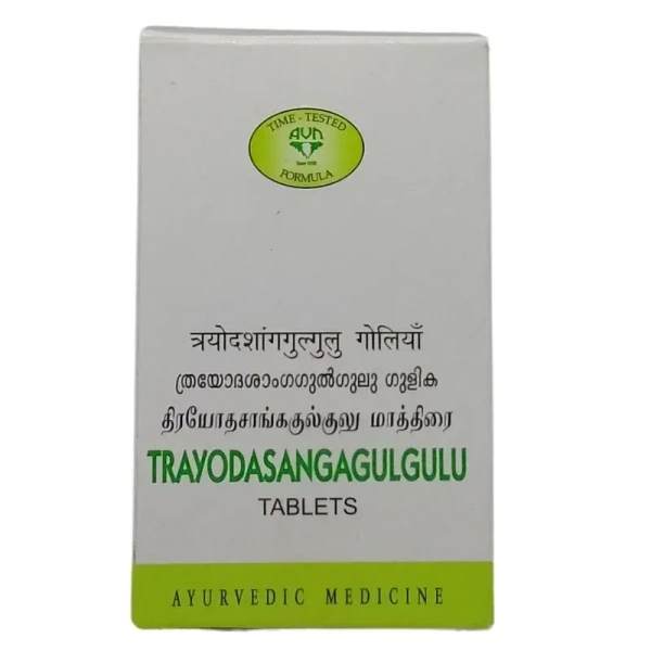 AVN AYURVEDA FORMULA Trayodasanga Gulgulu - Avn Ayurveda - 150Tablet